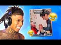 NLE Choppa Does TRY NOT TO LAUGH (Hood Edition)