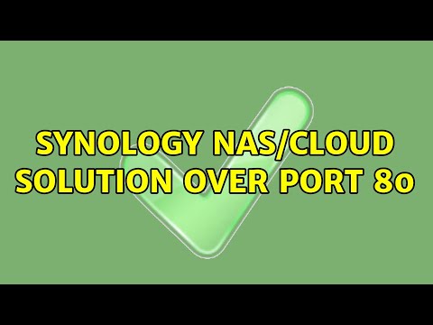 Synology NAS/cloud solution over port 80