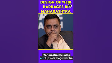 Maharashta Ka Weir Barrages Design Baki State Se Different Kyu Hota Hai? #Shorts #PhysicsWallah