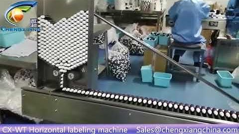 CX-WT Automatic eye dropper bottle labeling machine