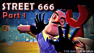 My Neighbor got Hit by a GIANT METEOR! 😱 *STREET 666* HELLO NEIGHBOR Mod Kit