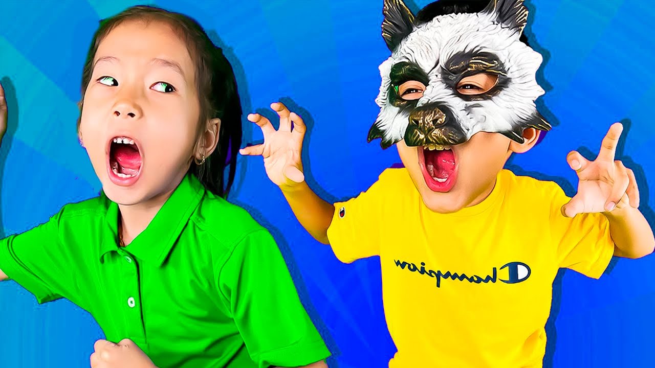 Big Grey Wolf Song! | Kids Songs & Nursery Rhymes by Nomad Kids - YouTube