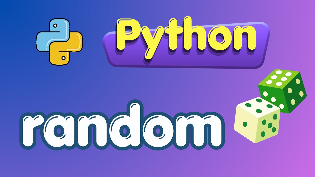 Lập trình Python Bài 24 - Random module - YouTube