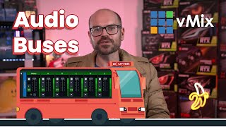 vMix Audio Buses - Send different audio mixes to different places or together as multi-channel audio screenshot 4