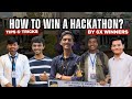 How to win a Hackathon? | By 6x Hackathon Winners X BunkToBrains | Winning Tips | Secrets