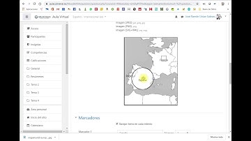 Pregunta Arrastrar y soltar sobre imagen con marcadores. Moodle