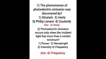 KEAM 2022 || IMPORTANT QUESTIONS & ANSWER