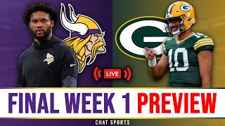 FINAL Vikings vs. Packers Preview: Injury News, Analysis & Prediction | NFL Week 1