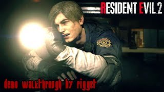 Resident Evil 2 1-Shot Demo Прохождение