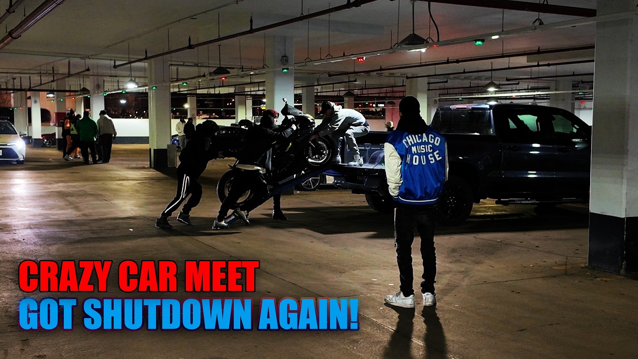 This Car Meet Got SHUT DOWN… TWICE 😳 - YouTube