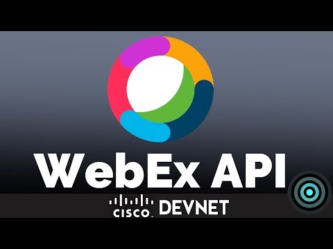 Design a Web App with the WebEx API - DevNet