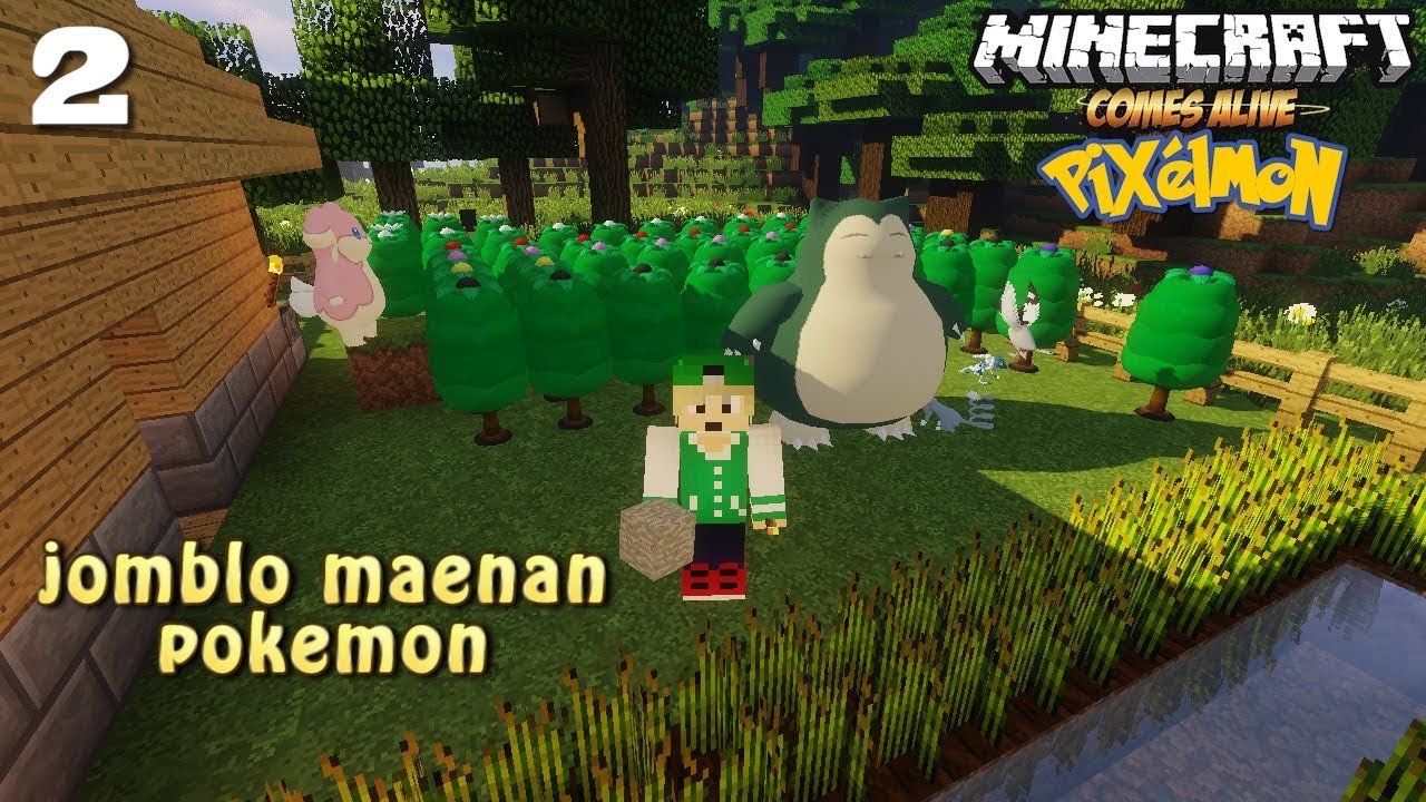 (2) Panen Pokemon - Mincraft Comes Alive Pixelmon - YouTube