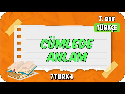 Cümlede Anlam 📙 tonguçCUP 1.Sezon - 7TURK4 #2024