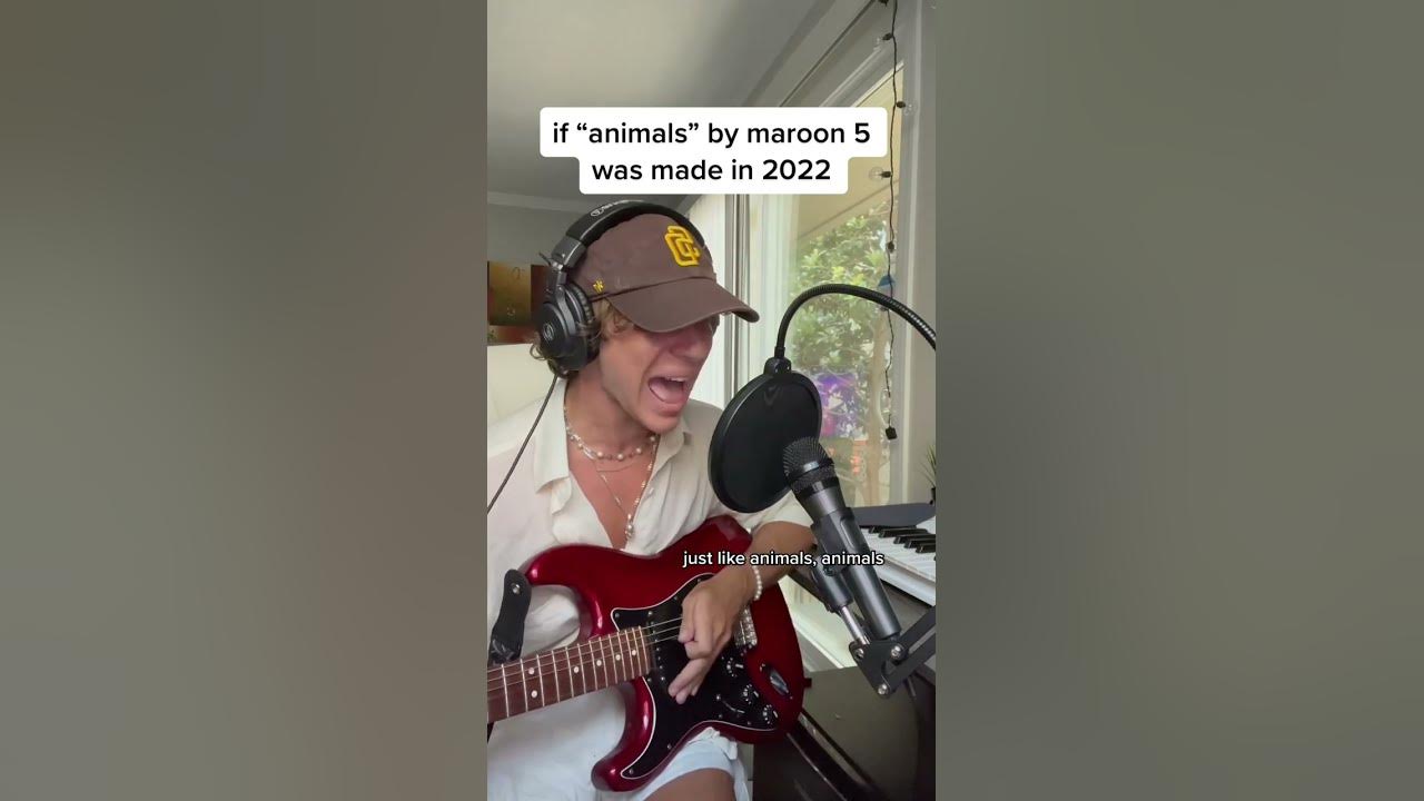 If “Animals” by @Maroon5 was made in 2022 #cover #shorts #maroon5 #connorkauffman #youtubemusic