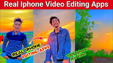 Real Iphone Video Editing Apps Android 2023 | Android Me Iphone Jaise Video Kaise Banaye