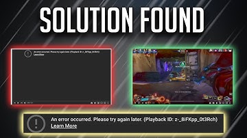 FIX FOUND! An Error Occurred. Please Try Again Later.  /How To Fix An Error Occurred On YouTube Fast