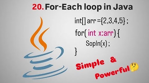 Flow Control in Java (Part 5) | for-each loop Explained | Fight4Tech
