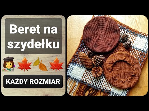 Wideo: Jak Szydełkować Beret Z Koralikami