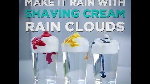 Shaving Cream Rain Clouds