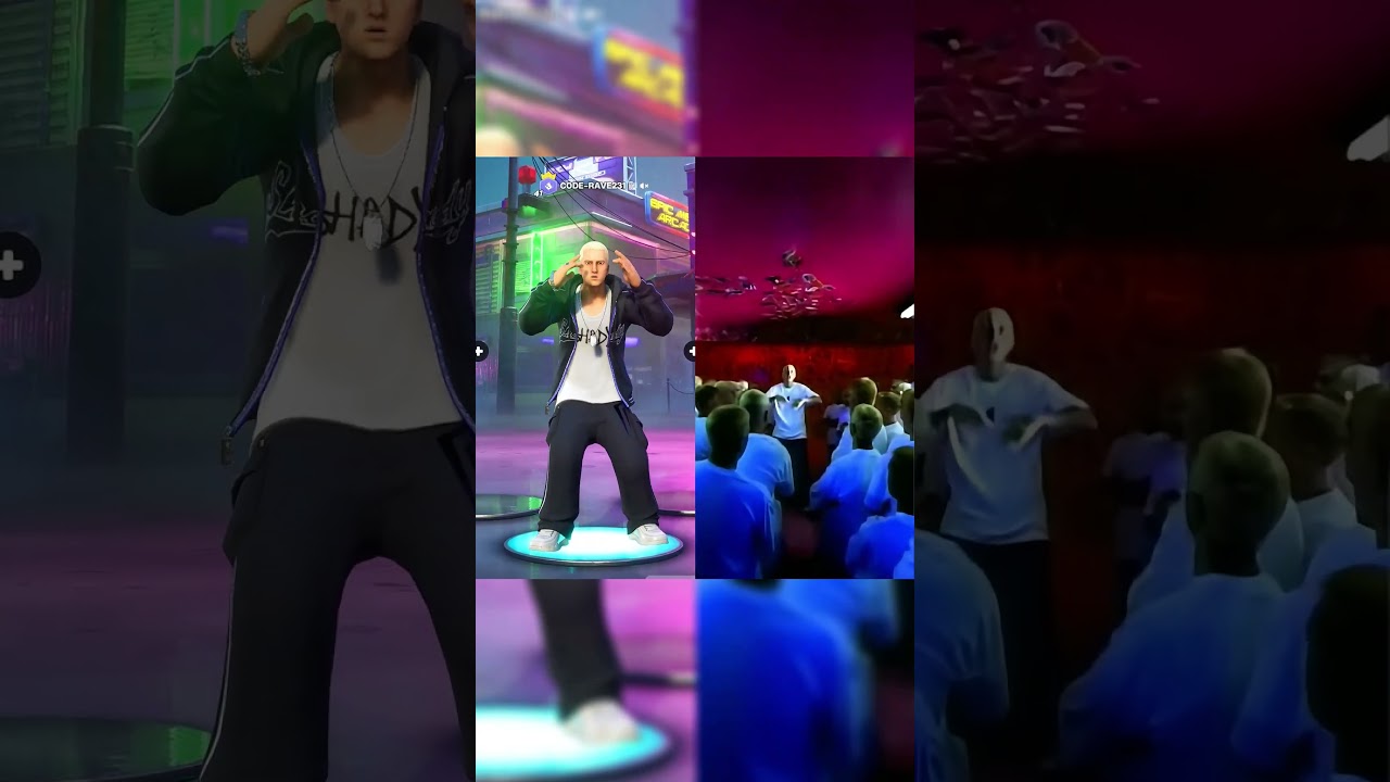 Eminem - The Real Slim Shady Emote in Real Life🙂
