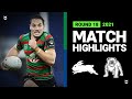 Rabbitohs v Bulldogs Match Highlights | Round 18, 2021 | Telstra Premiership | NRL