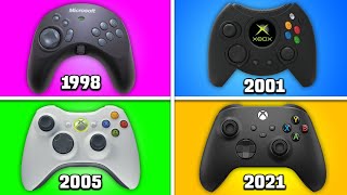 EVOLUÇÃO DOS CONTROLES DO XBOX