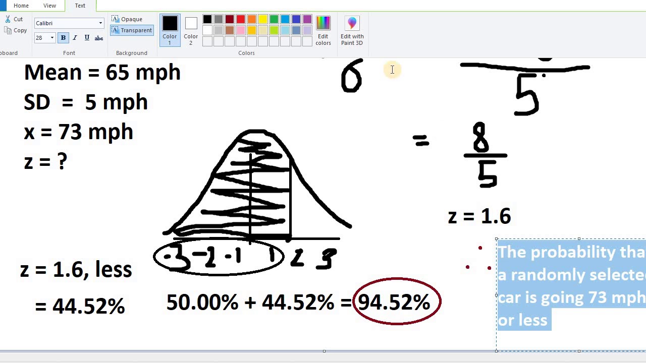 Application of Normal Distribution - YouTube