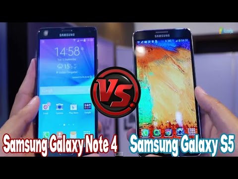 Samsung Galaxy Note 4 vs Samsung Galaxy S5 | Comparativa en Español | iLeorju