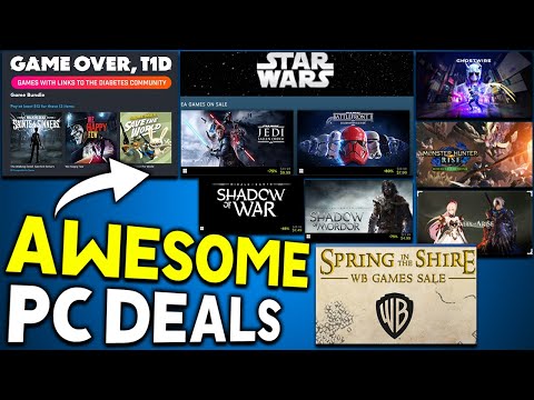 AWESOME NEW PC GAME DEALS NEW GAMES CHEAP + 2 STEAM SALES!