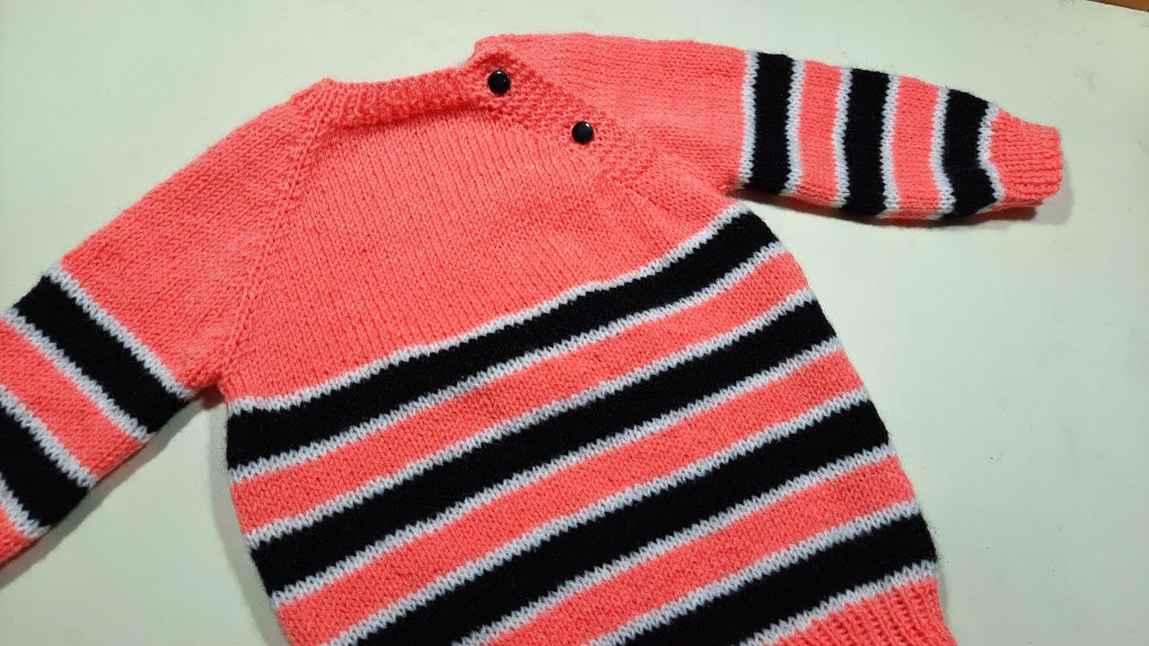 Baby Sweater For Boys & Girls / Baby Sweater For ( 1 Year baby) || Mamta Stitching tutorial # 525