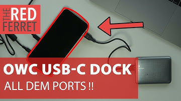 OWC USB-C Dock - The ALL-IN-ONE Dock for Your Mac!  [REVIEW]