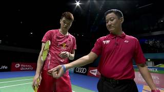 Dubai World Superseries Finals 2017 | Badminton SF1 M5-XD | Wang\/Huang vs Tang\/Tse