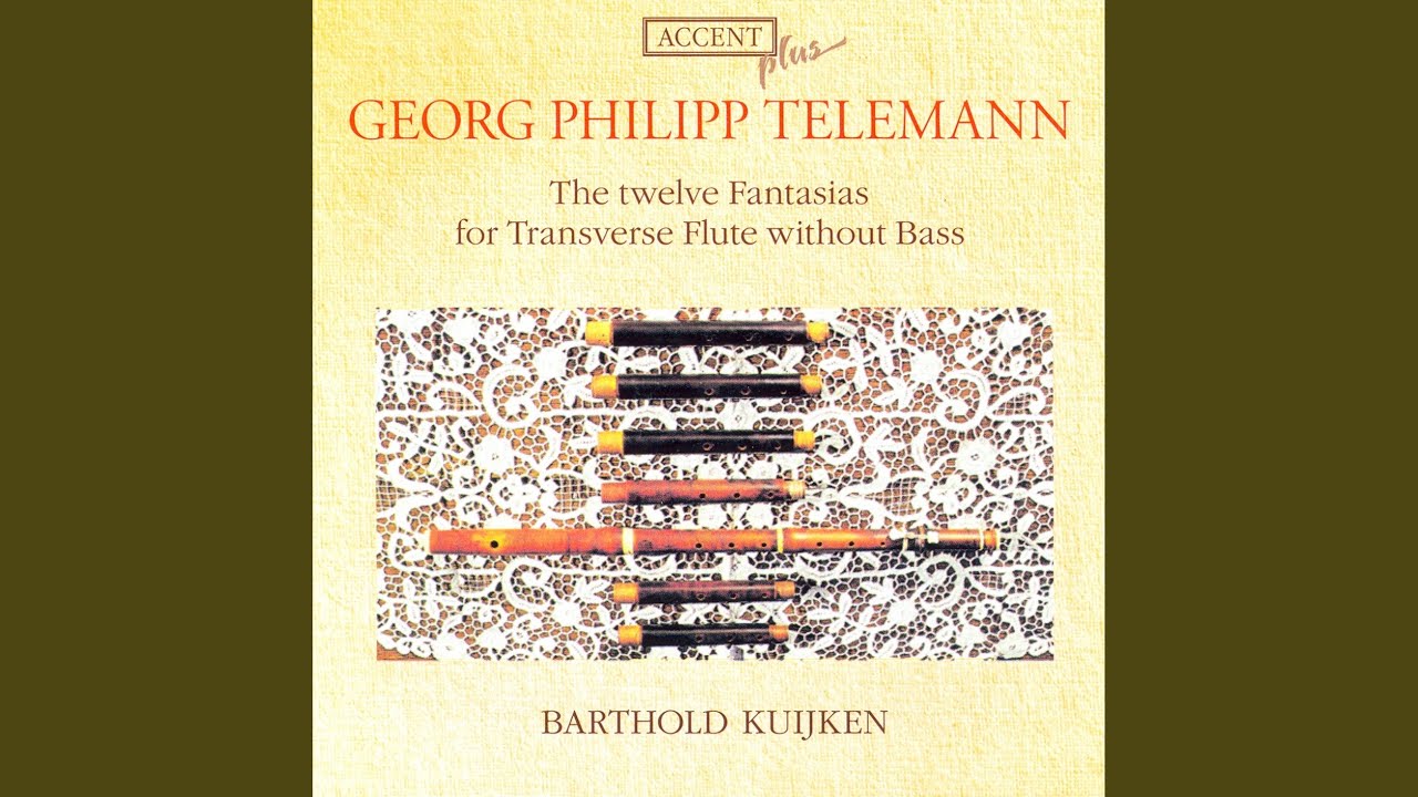 12 Fantaisies: No. 10 in F-Sharp Minor, TWV 