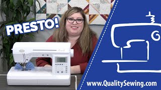 Powerful & Portable Baby Lock Presto Ii Features & Demo