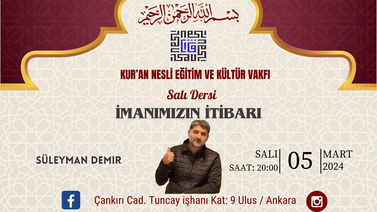 imanımızın itibarı | Süleyman DEMİR