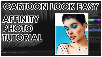 How To Create Cartoon Look (Affinity Photo) | Tutorial