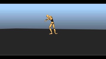 zombie walk cycle test