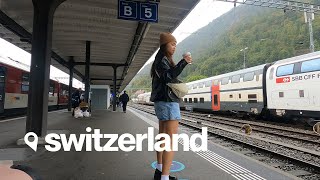 my first time in switzerland