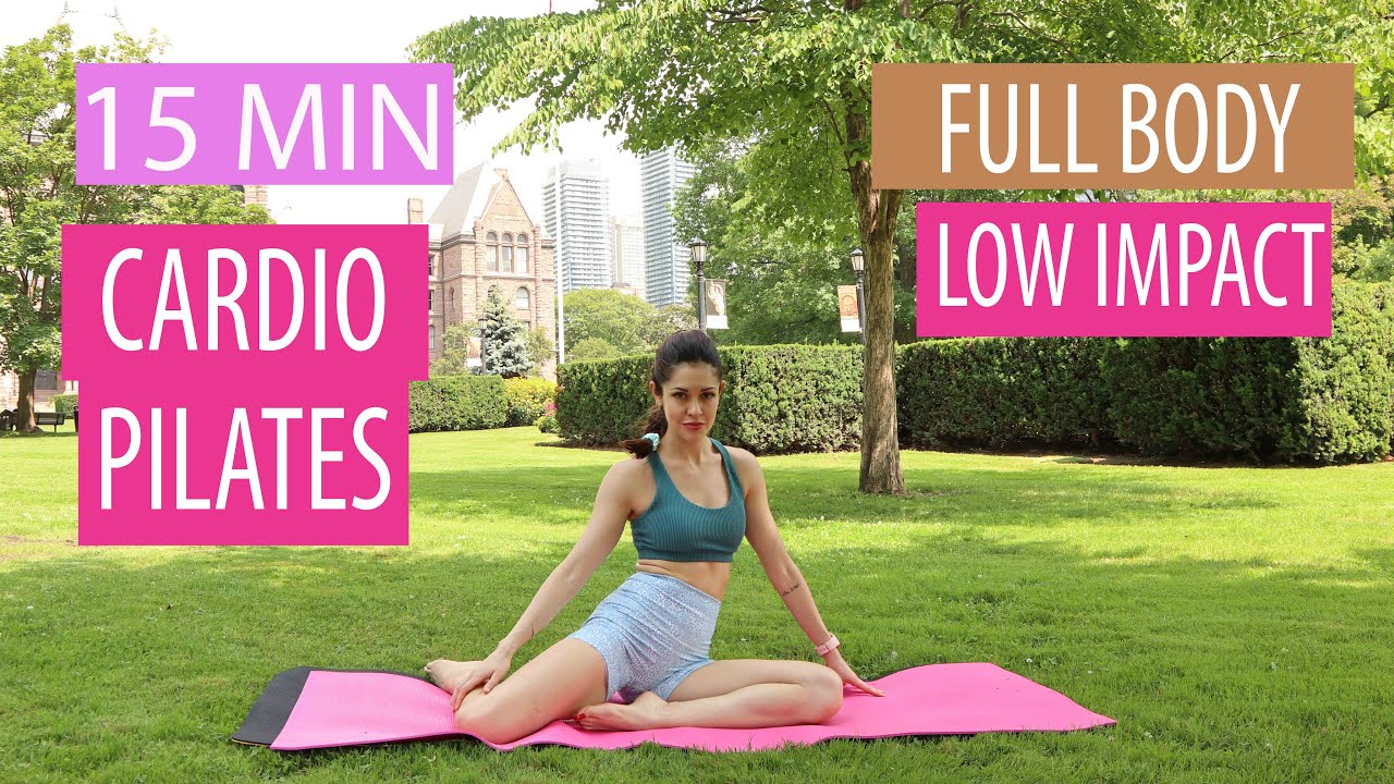 15 MIN CARDIO PILATES LOW IMPACT FULL BODY II No Jumping, Warm Up & Cool Down included YouTube