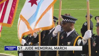 St. Jude Memorial March honors fallen CPD officers, held Sunday morning downtown