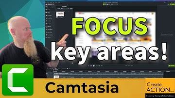 Highlight key elements, make them jump out in Camtasia