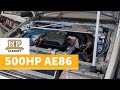 AE86 Endurance Build | Turbocharged 500HP 3S-GE Conversion [#TECHTALK]