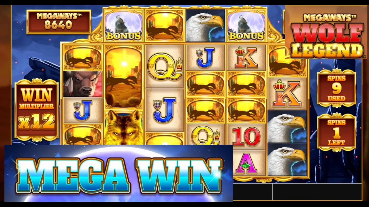 Wolf Legend Megaways Bonus -  Big win