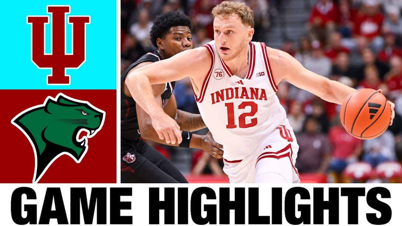 Indiana vs Chicago State Highlights | Men's Basketball | College Basketball 2025