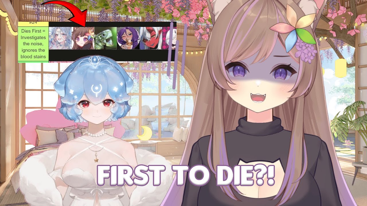 I WOULD DIE FIRST?!?! | Vtuber Horror Movie Survival Tier List With Bao | Nekothon 2025