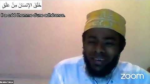 Ibrahim Yahya : سورة التين و العلق