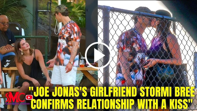 Singer Joe Jonas And Girlfriend Stormi Bree Confirm Relationship With A Kiss In Australia Watch