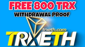 NEW TRX MINING SITE FREE 800 TRX UPON SIGN UP