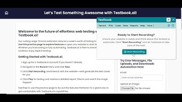 Revolutionize Web App Testing with Testbook.ai | Next-Level Automation