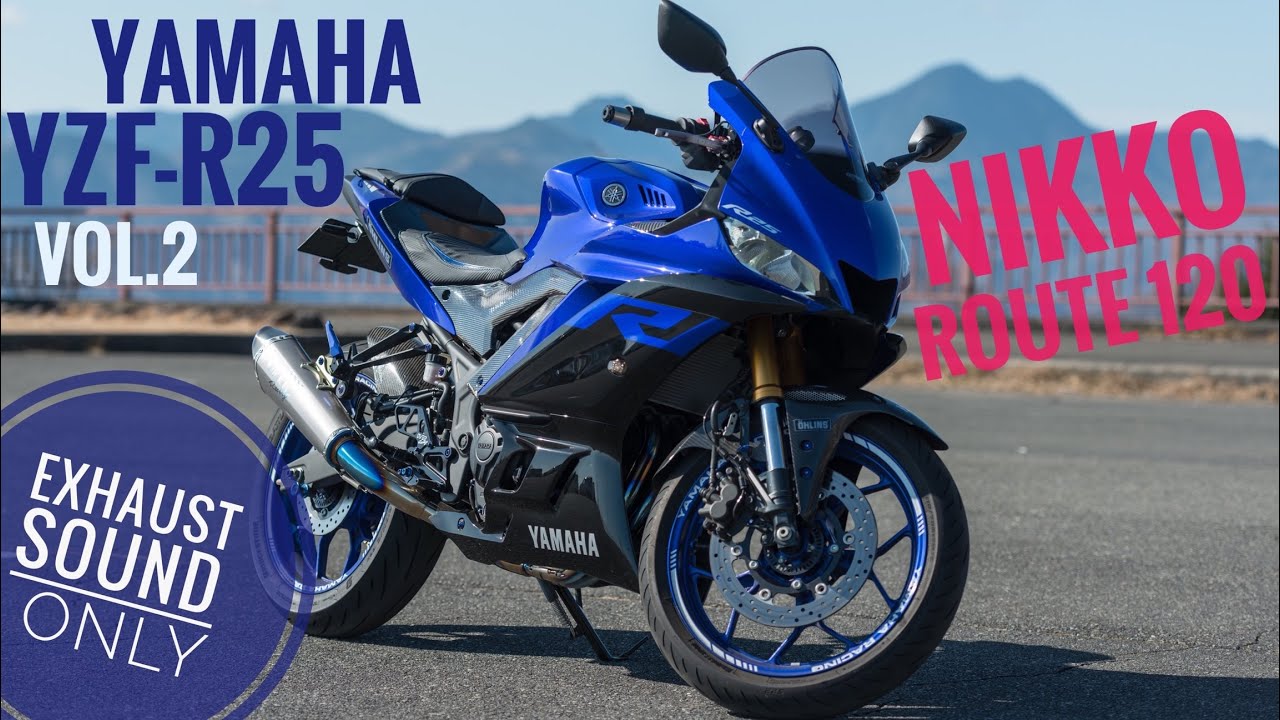 【YZF-R25】排気音にこだわる日光ツーリング･金精峠･戦場ヶ原【4K】